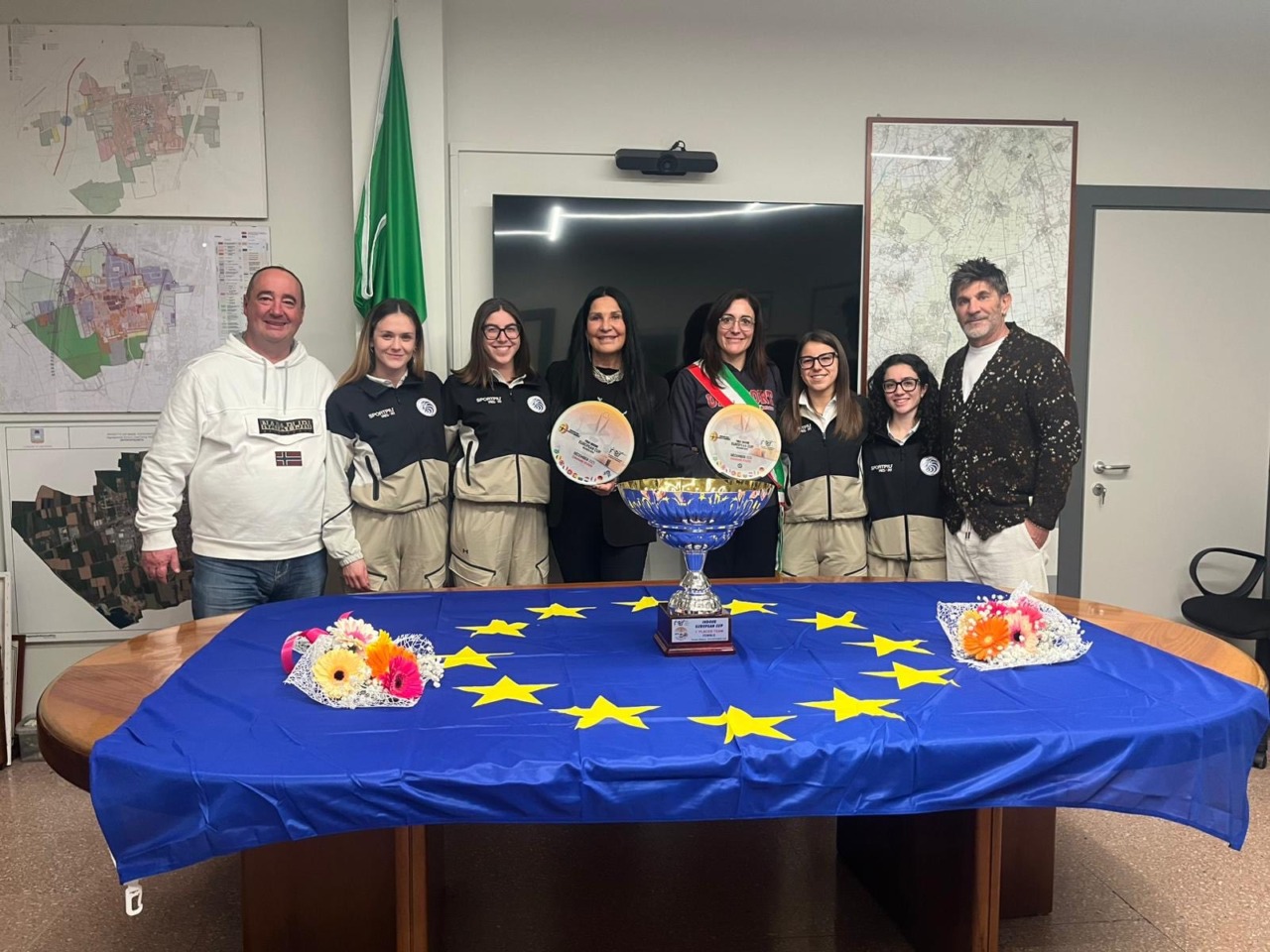 Tamburello indoor, le ragazze dell’Ubisport Ciserano conquistano (ancora) il Tricolore