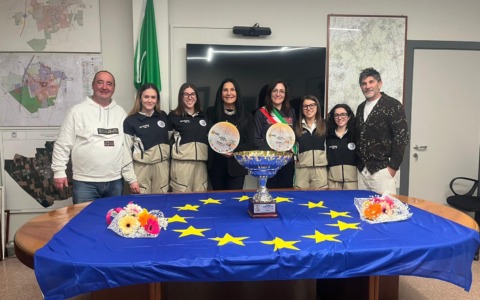 Tamburello indoor, le ragazze dell’Ubisport Ciserano conquistano (ancora) il Tricolore