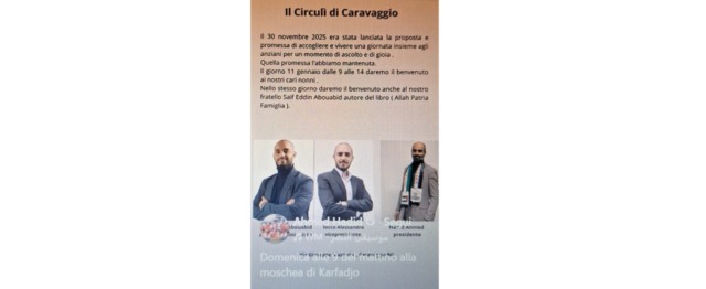 Il “Circulì” è la moschea di Karfadjo (Caravaggio)? “No, un malinteso”