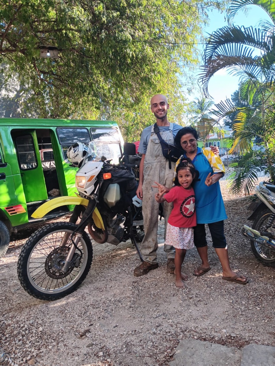 Dall’Australia a Lurano in motocicletta: la grande impresa di Davide Belloli