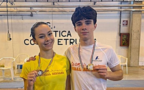 Luna Remassi e Riccardo Ghidotti firmano in Toscana il primato italiano dei 50 metri Cadetti