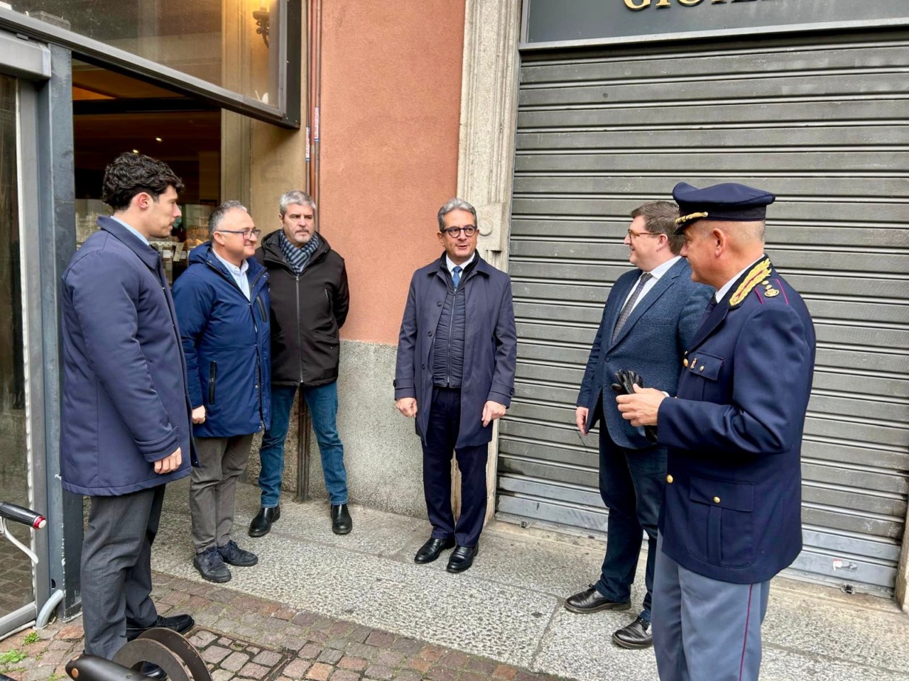 Il Questore di Bergamo in visita al Commissariato di Polizia di Treviglio