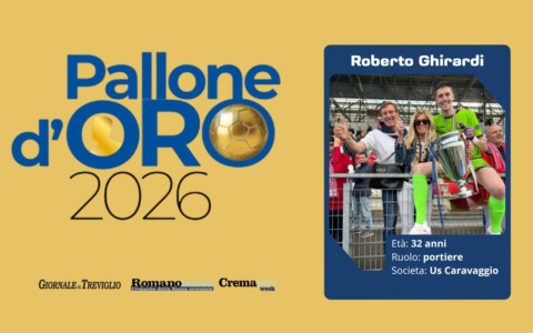“Tra i pali” da 25 anni: Roberto Ghirardi è una “roccia” del Caravaggio
