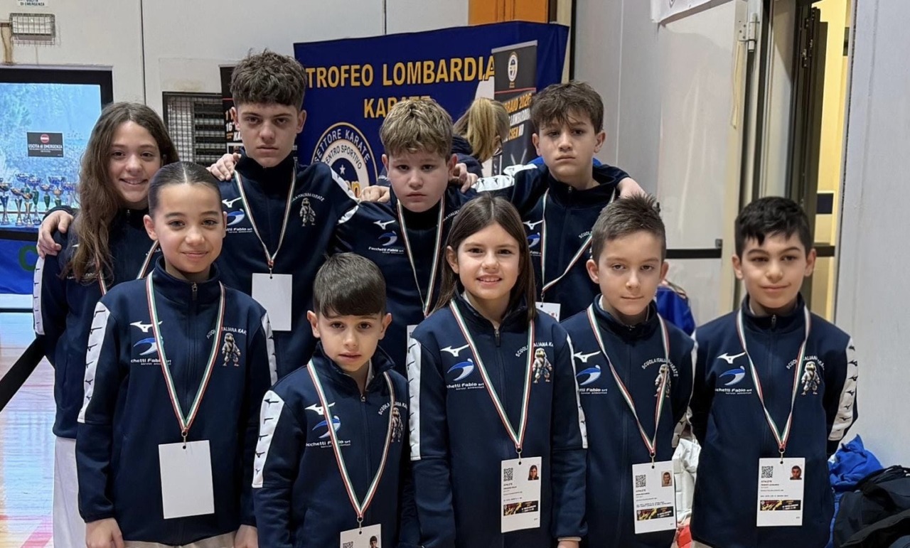 Scuola Italiana Karate Arcene, 8 le medaglie nel “Trofeo Lombardia Karate Csen2 a Gorgonzola