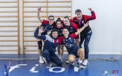 Tamburello, le atlete dell’Ubisport Ciserano conquistano la terza Coppa Italia consecutiva