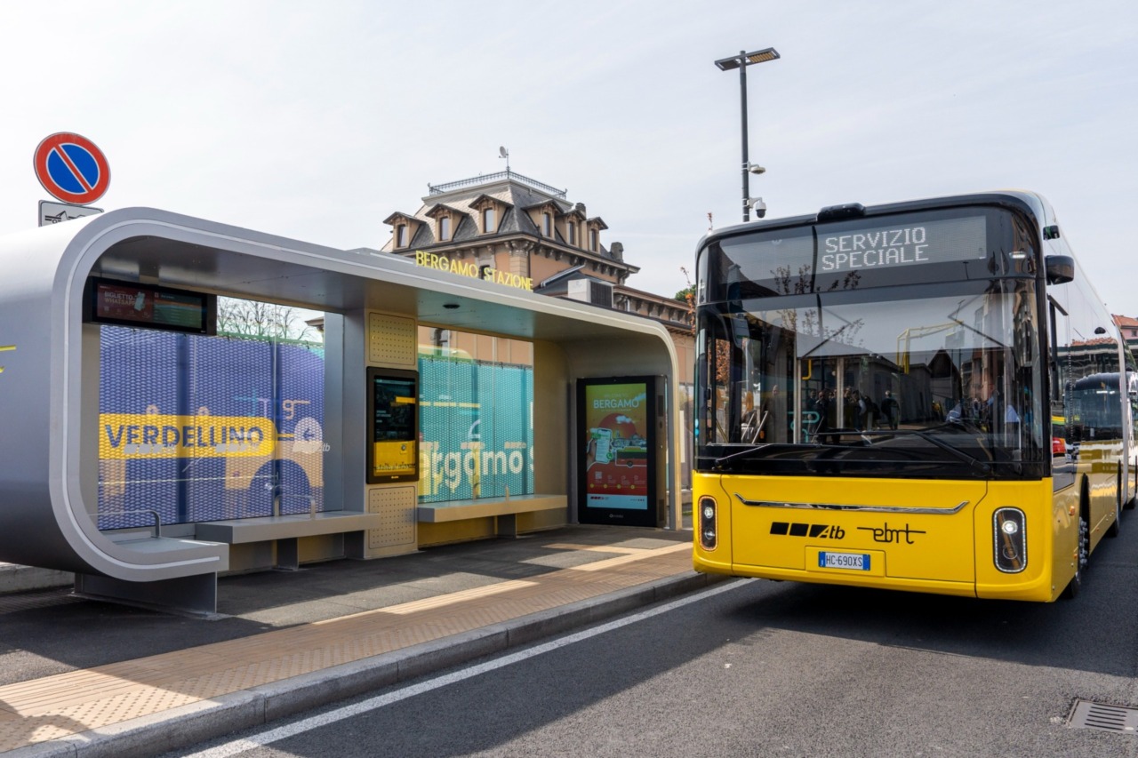 L’e-Brt si svela tra pensiline smart e nuovi bus elettrici: i lavori oltre l’80%