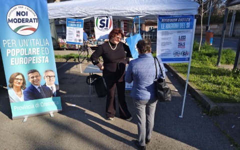 Referendum, “Noi Moderati” scende in piazza: informazione e confronto per il voto