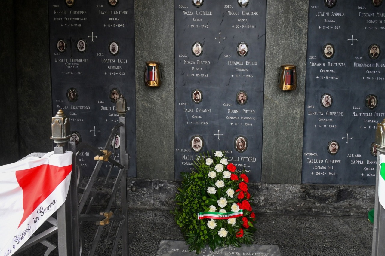 Romano, restaurata la Cappella dei Caduti: la loro memoria restituita alla comunità