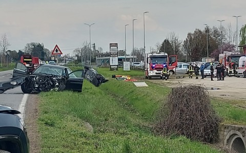 Schianto sulla Rivoltana a Caravaggio, muoiono papà e nonna