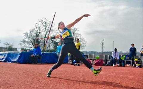 Sofia Frigerio campionessa italiana U23 nel giavellotto