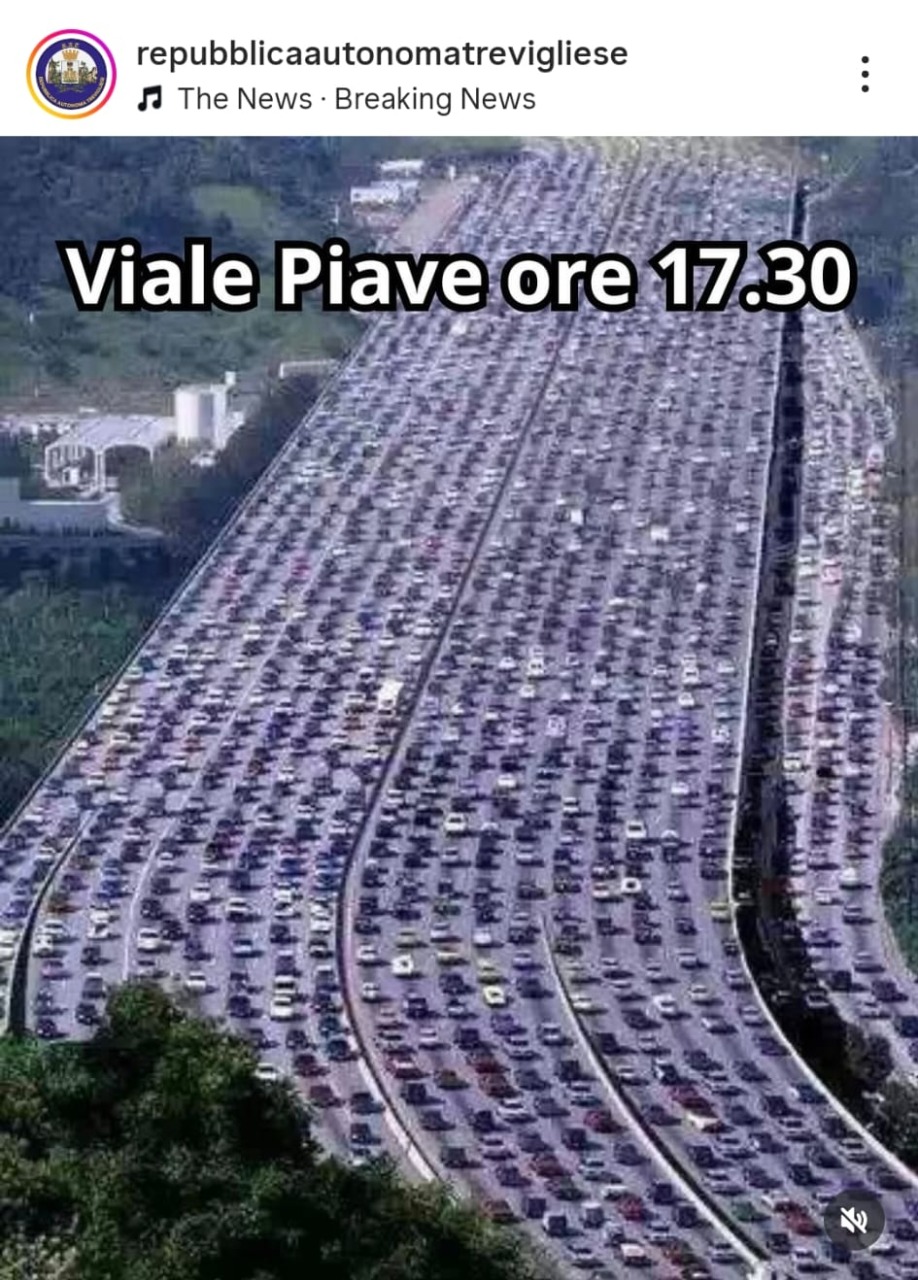 Il traffico su viale Piave?