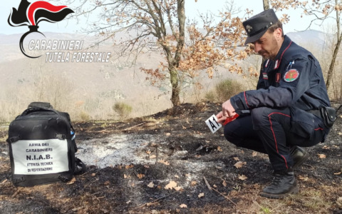 Incendi boschivi, allerta alta in Bergamasca