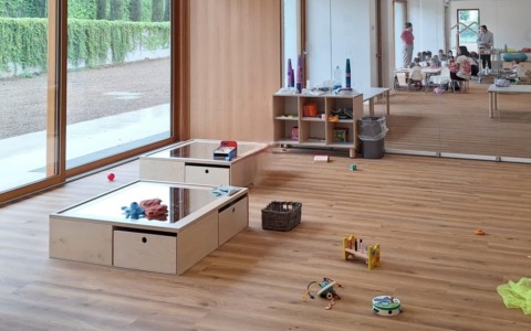 Al nuovo nido accolti i primi 40 bimbi, inaugurazione ufficiale a settembre