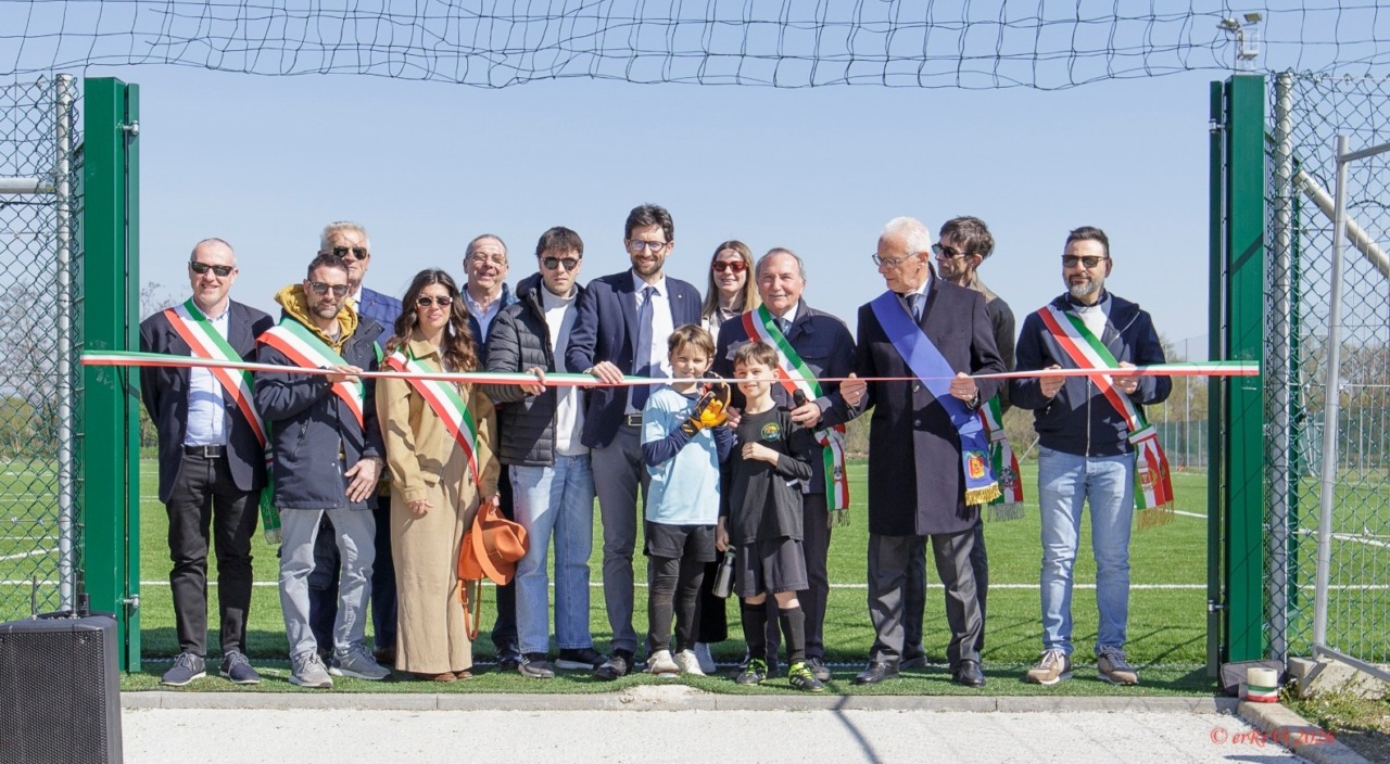Nuovo campo sportivo a Cividate: inaugurata la struttura per i giovani