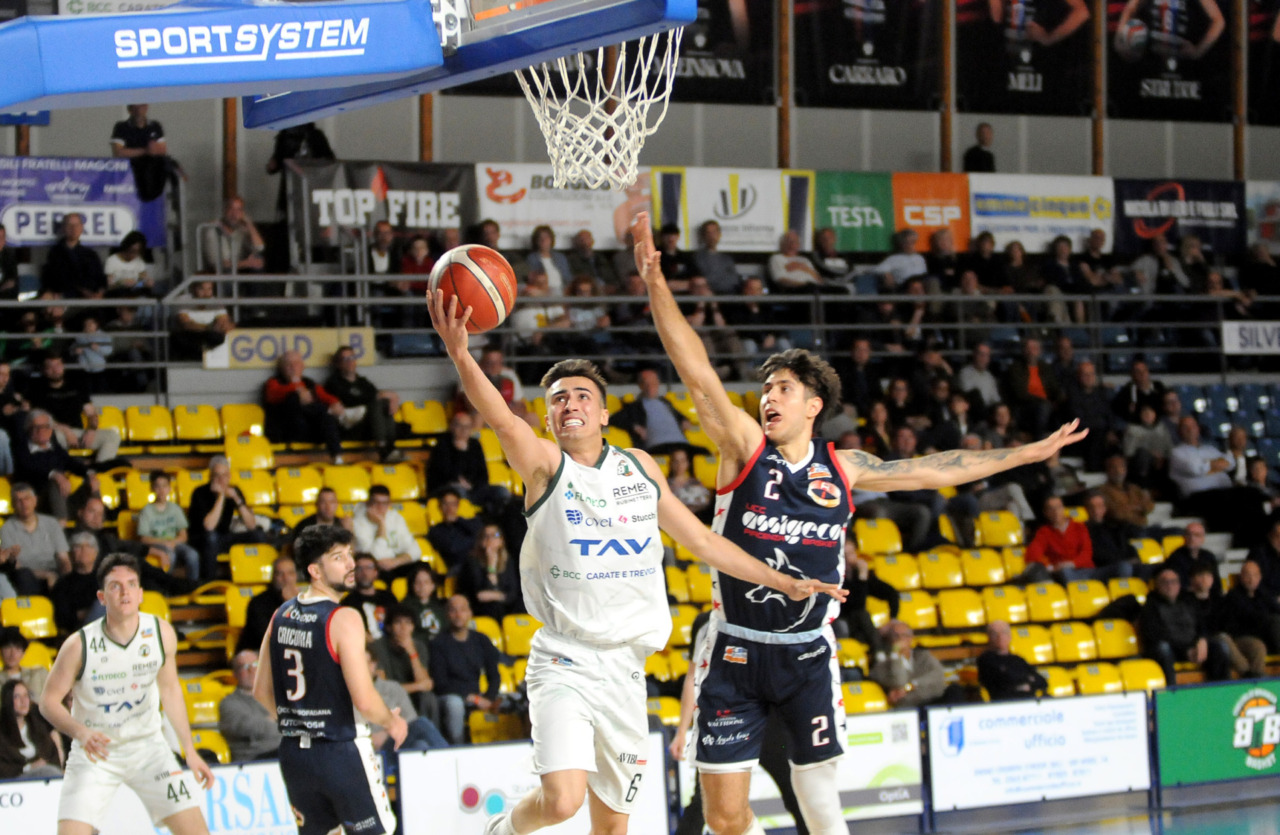 Vittoria d’oro per la Tav Treviglio Brianza che stoppa l’Assigeco Piacenza