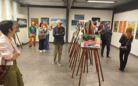 L’arte di Paolo Fontana contagia i più piccoli alla sagra di Verdello