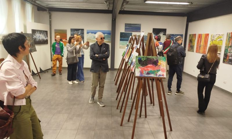 L’arte di Paolo Fontana contagia i più piccoli alla sagra di Verdello