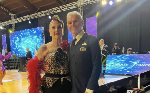 Argento internazionale per Assanelli e Manzoni: Vailate brilla nella danza sportiva