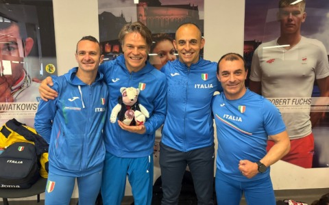 La “freccia” Francesco Nicotra centra la prima medaglia internazionale: è bronzo agli Europei indoor