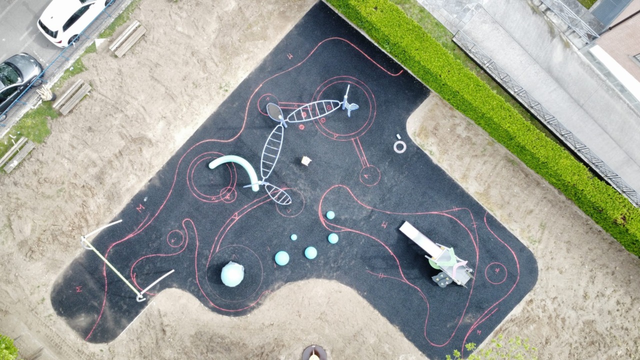 Un nuovo look per il parco pubblico di via De Amicis a Treviglio