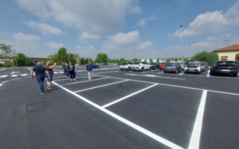 Il nuovo parcheggio a sud della Fiera di Treviglio ha aperto al pubblico: a disposizione ci sono 237 posti auto