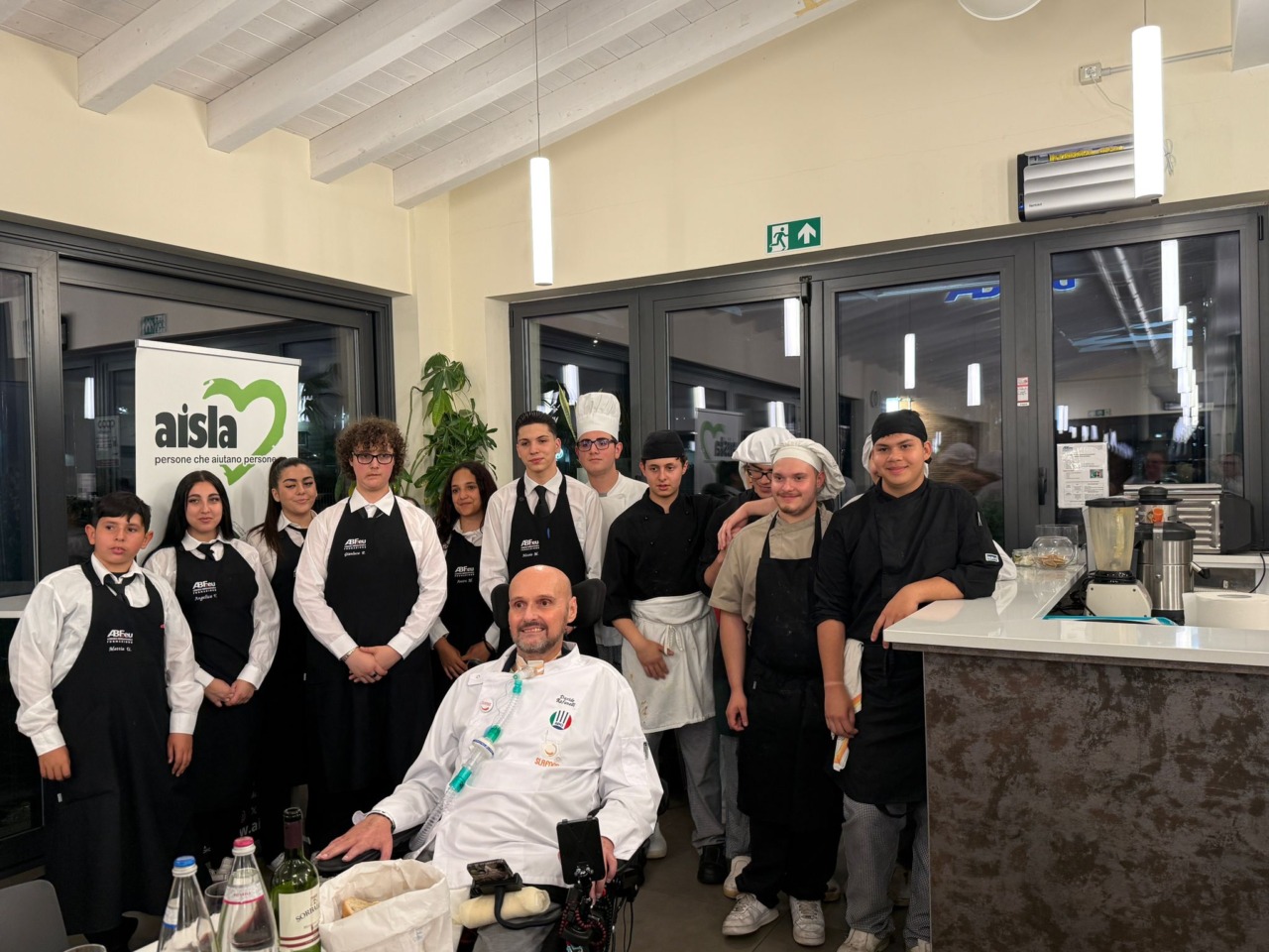 All’Abf di Treviglio una cena “stellata” per aiutare Aisla Bergamo