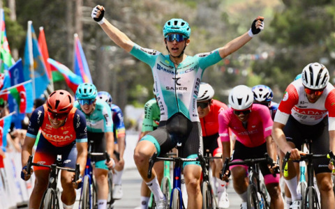 Ciclismo, per il trevigliese Marco Manenti arriva la prima vittoria da professionista in Azerbaijan