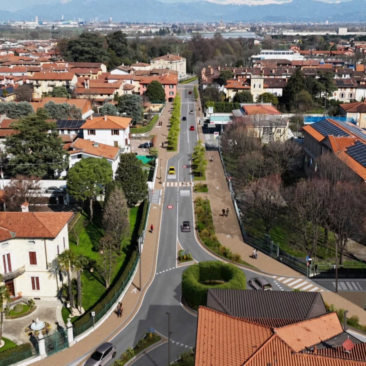 Al via i lavori per una nuova (e più verde) viabilità del centro