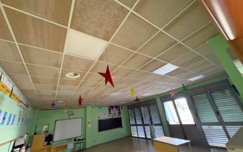 Antegnate, nuove luci a led nelle scuole: oltre 300 corpi illuminanti sostituiti per efficienza e qualità