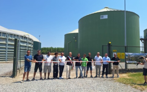 Inaugurato il nuovo impianto a biometano della Cascina Bornocchia