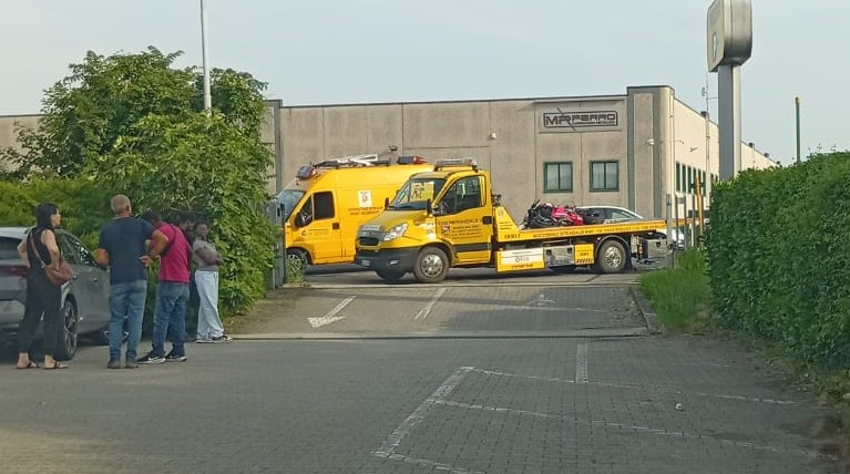 Scontro auto-moto