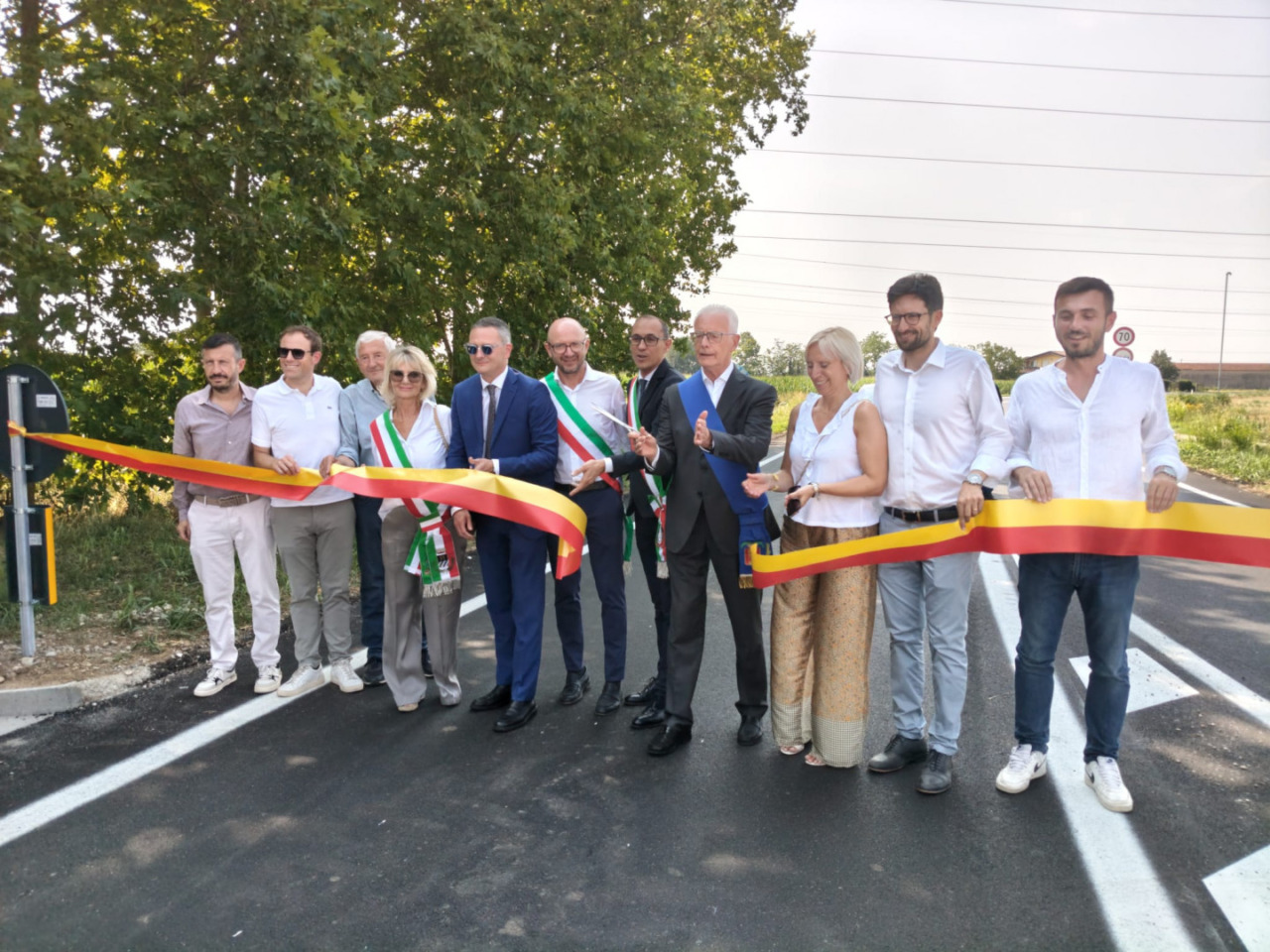 Strada Provinciale 92, riapre la Cavernago-Bagnatica: strada più ampia e sicura dopo i lavori
