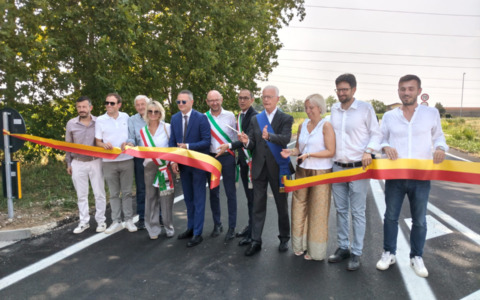 Strada Provinciale 92, riapre la Cavernago-Bagnatica: strada più ampia e sicura dopo i lavori