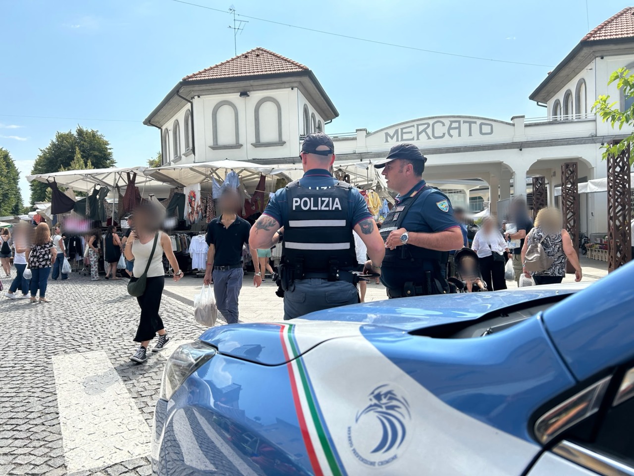 Treviglio controlli Polizia di Stato