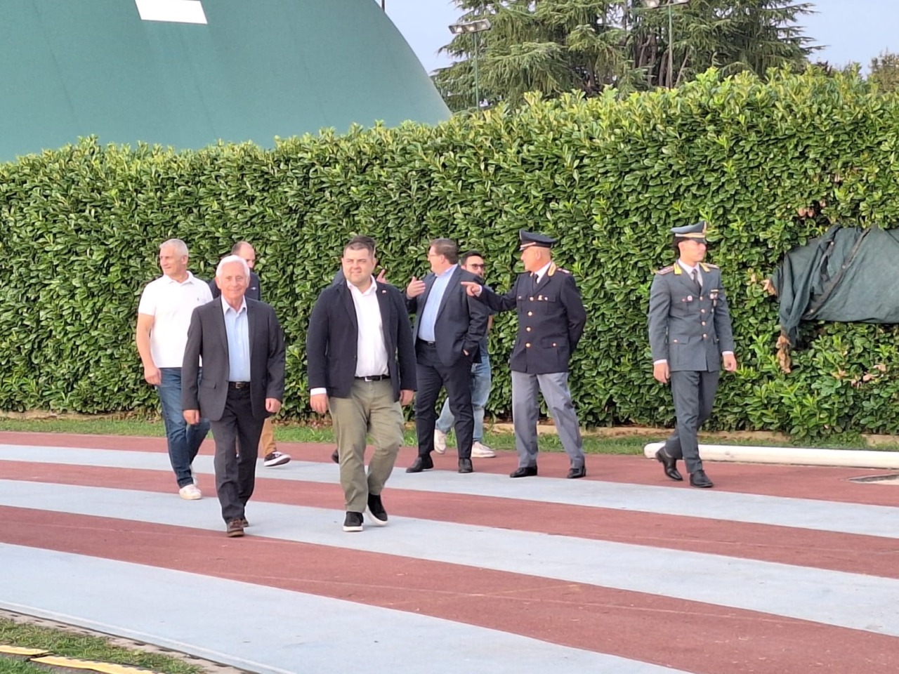 Inaugurazione degli impianti sportivi
