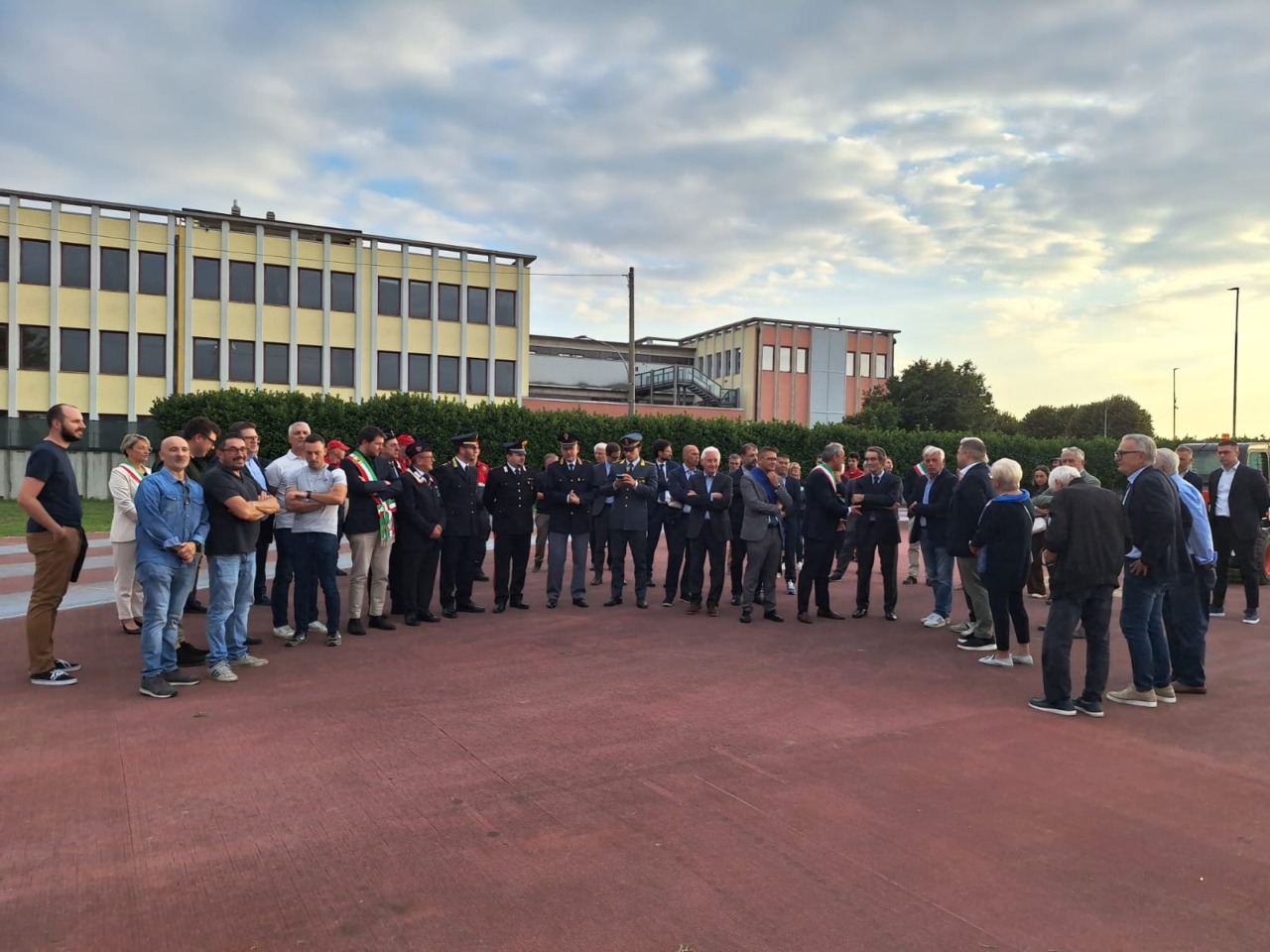 Inaugurazione degli impianti sportivi