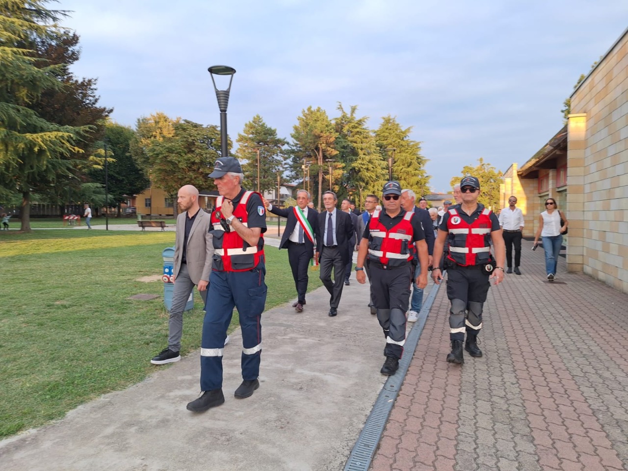 Inaugurazione degli impianti sportivi