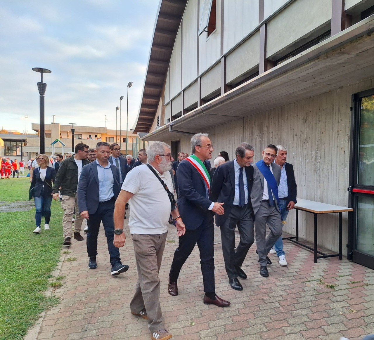 Inaugurazione degli impianti sportivi
