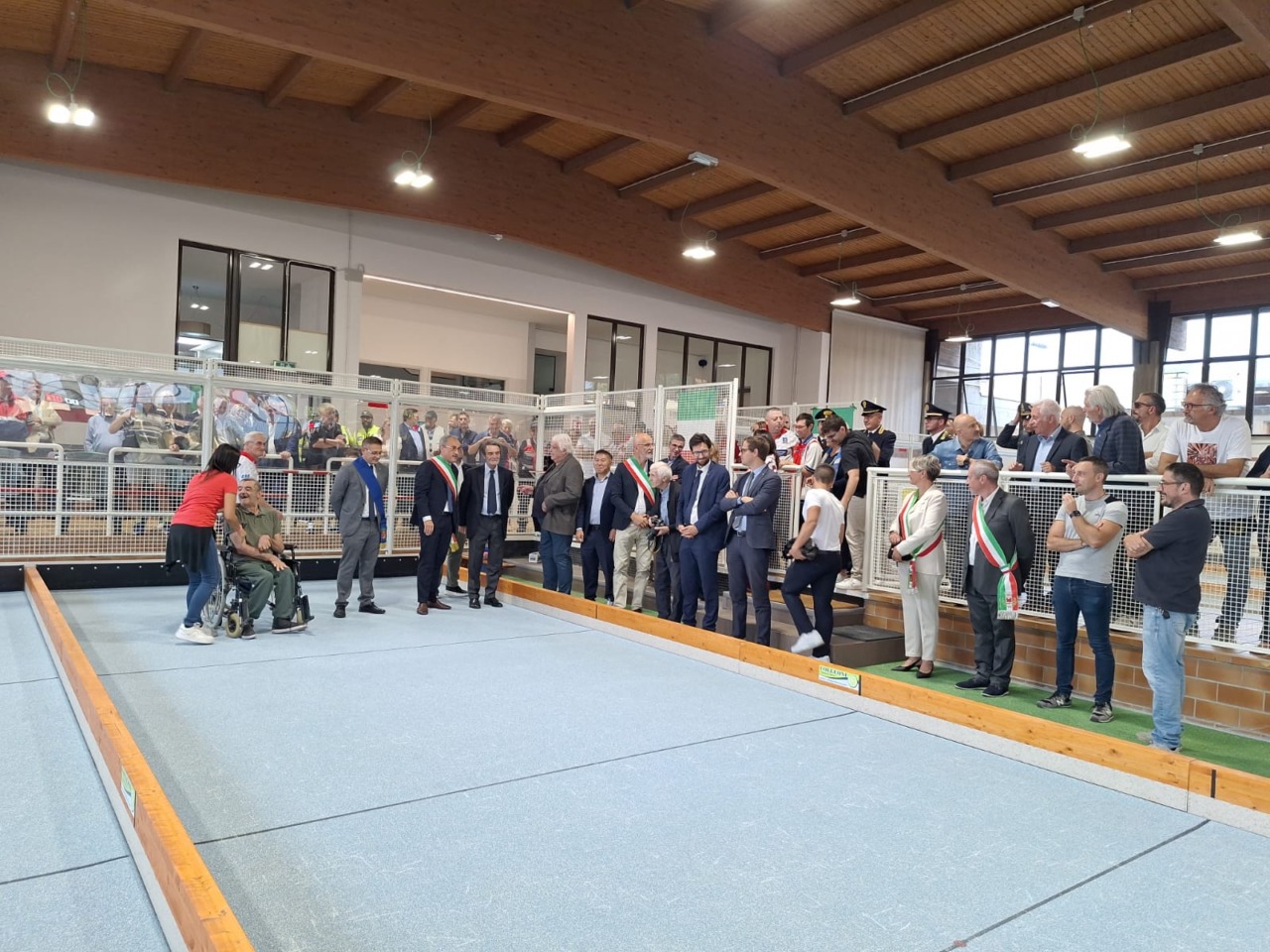 Inaugurazione degli impianti sportivi