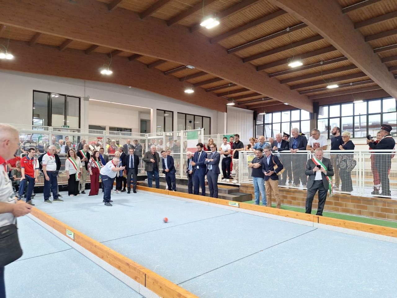 Inaugurazione degli impianti sportivi