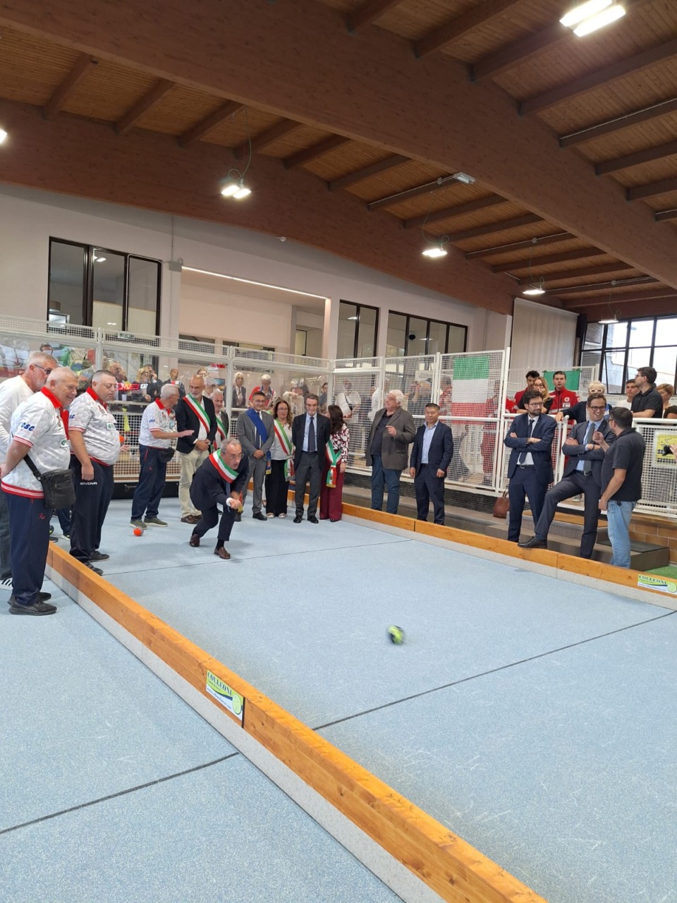 Inaugurazione degli impianti sportivi