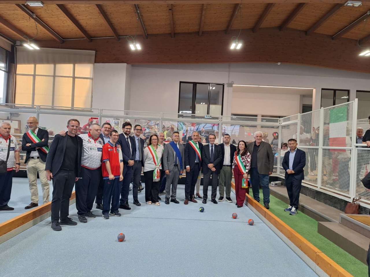 Inaugurazione degli impianti sportivi