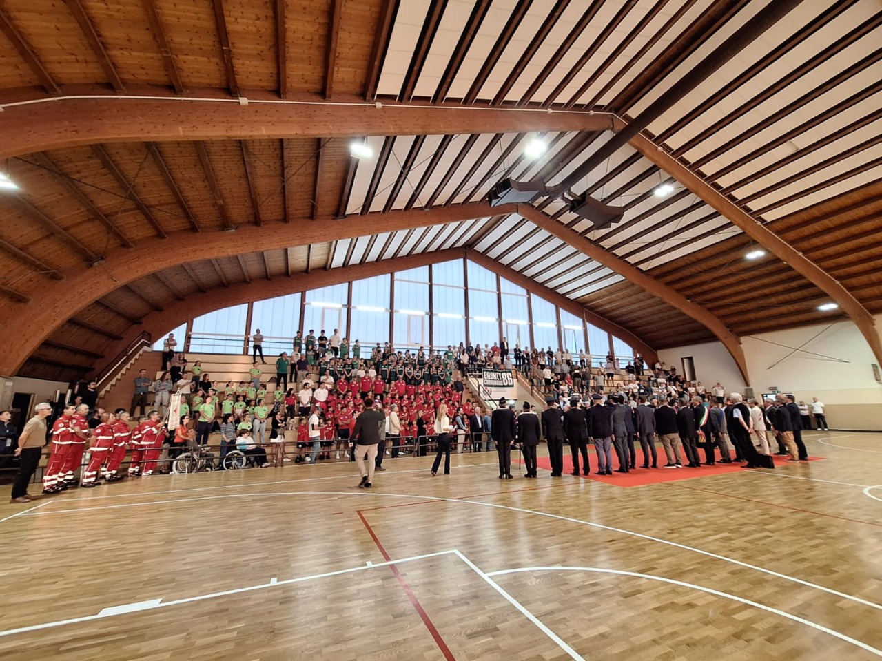Inaugurazione degli impianti sportivi