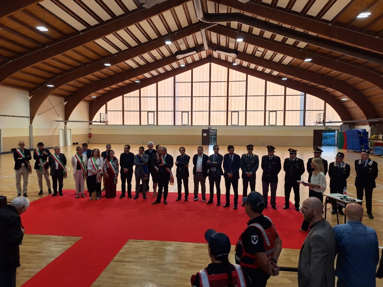 Inaugurazione degli impianti sportivi