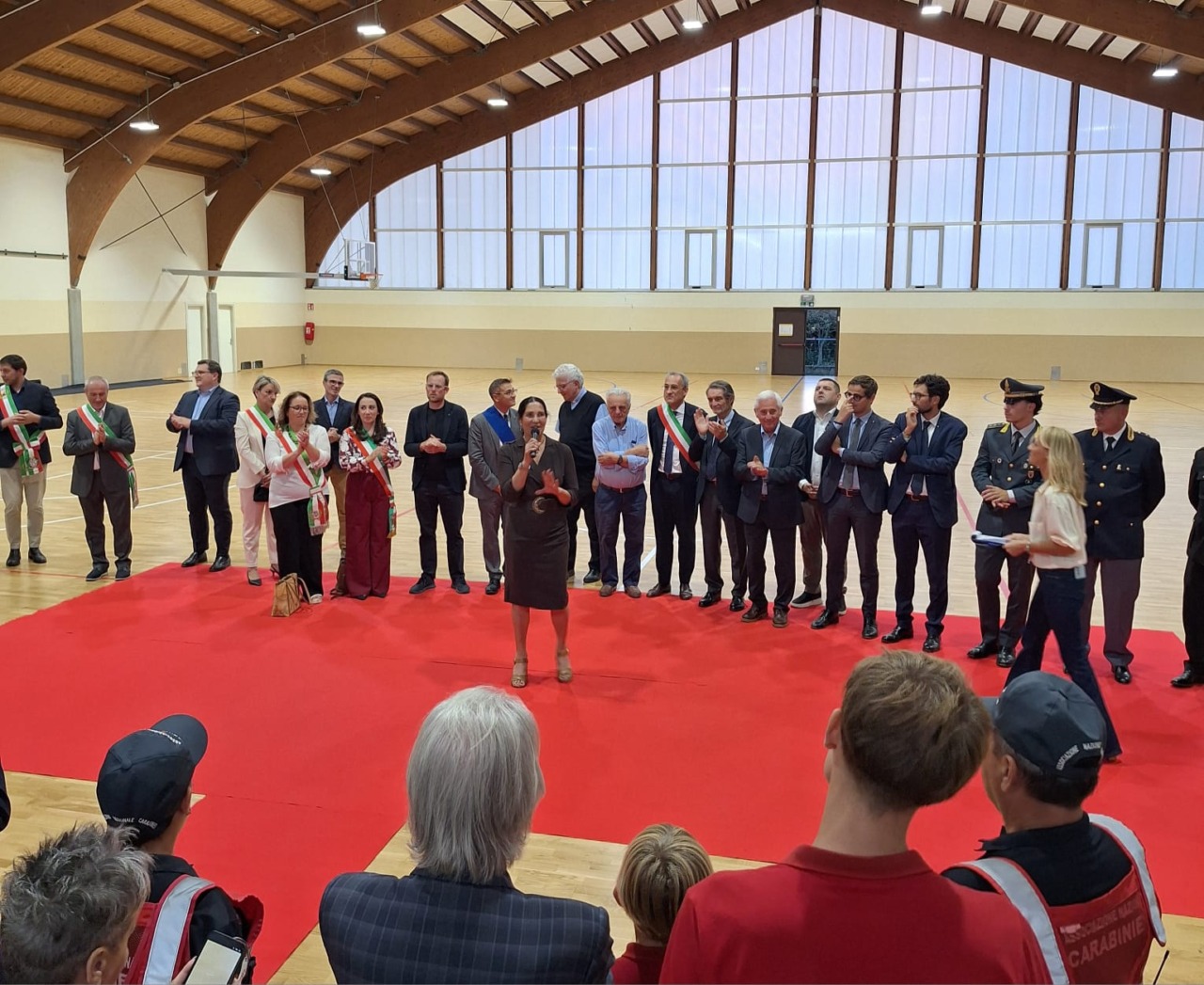 Inaugurazione degli impianti sportivi