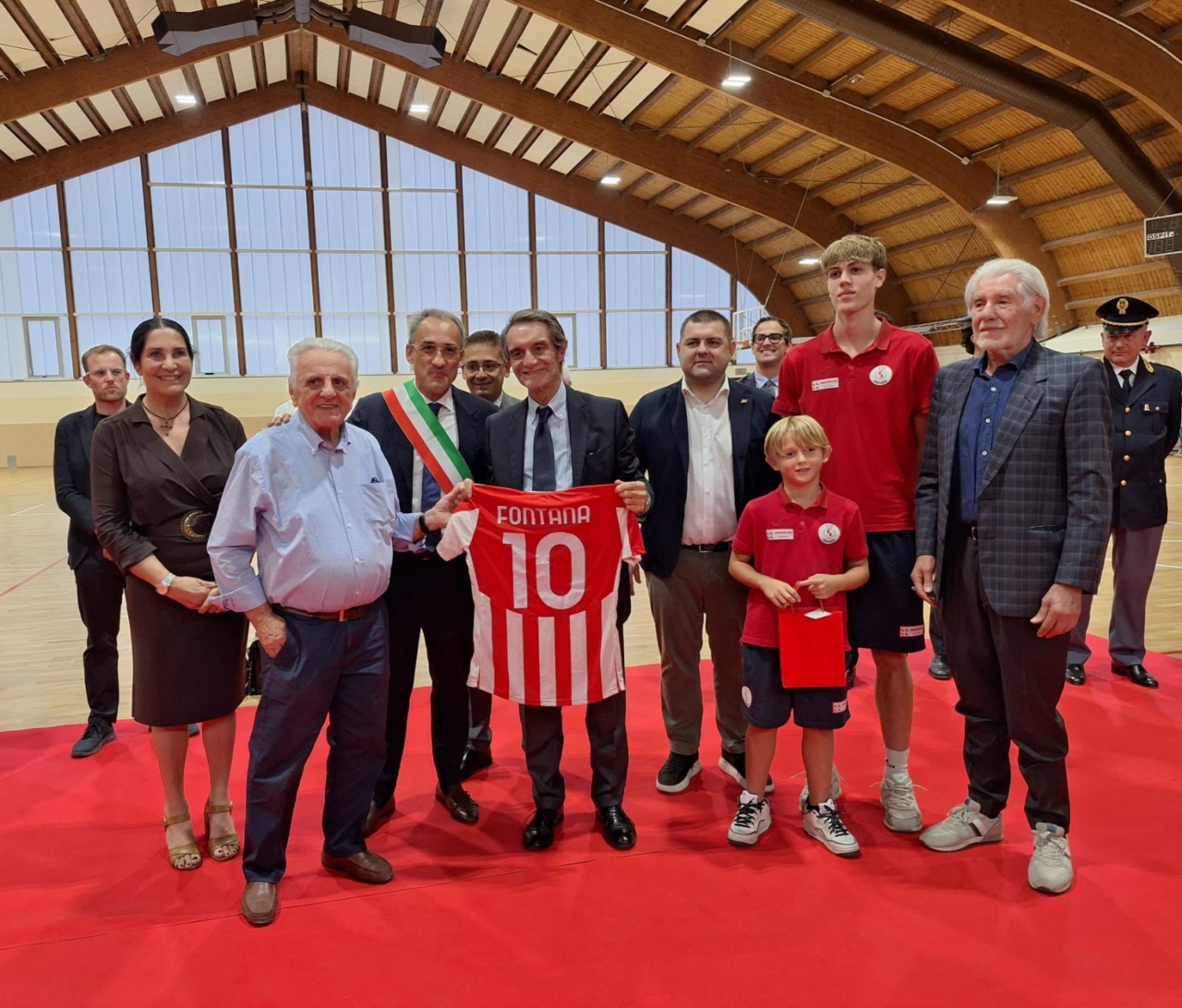 Inaugurazione degli impianti sportivi