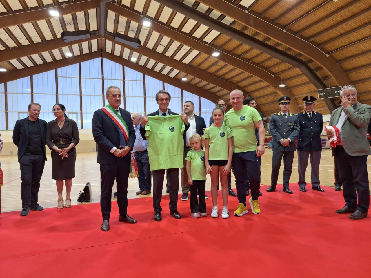 Inaugurazione degli impianti sportivi
