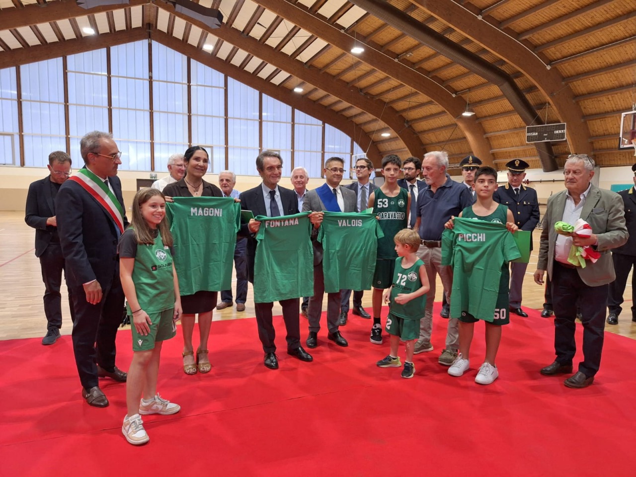 Inaugurazione degli impianti sportivi