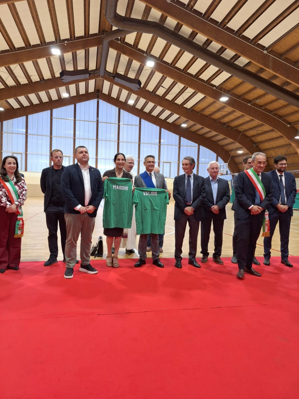 Inaugurazione degli impianti sportivi