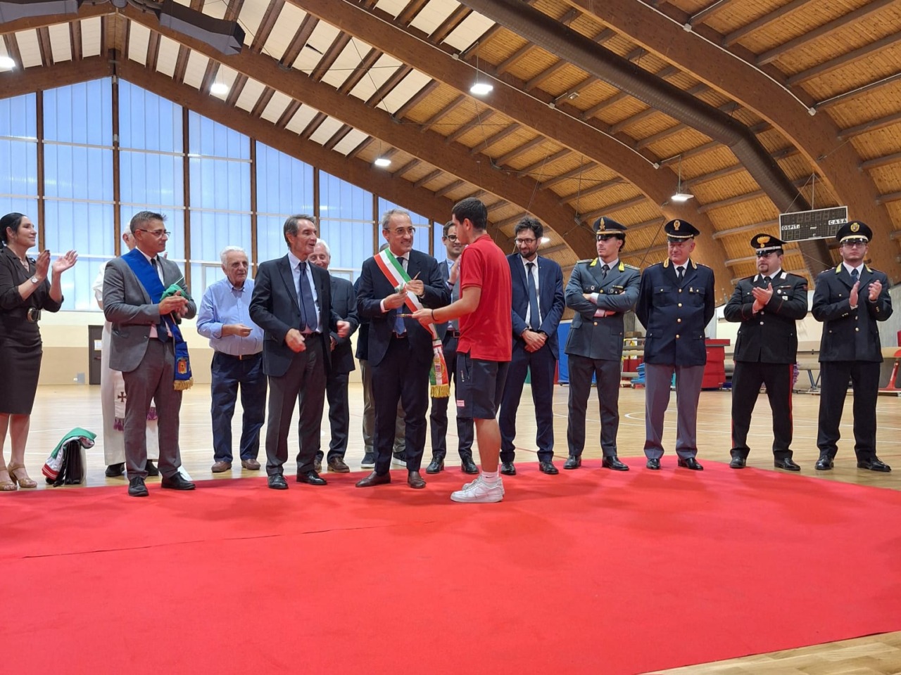 Inaugurazione degli impianti sportivi